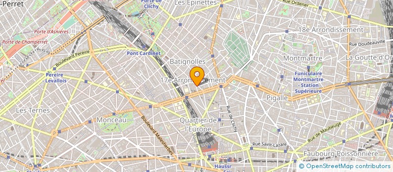 localisation de l'entreprise SCI OJJYCAN  PARIS