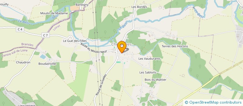 localisation de l'entreprise SCI OJMCP - LA PATRIMONIALE DE FAMILLE à CHEVANNES