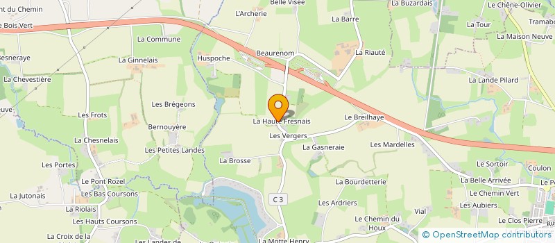 localisation de l'entreprise SCI OKA  PACE
