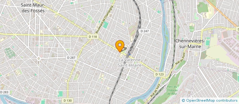 localisation de l'entreprise SCI OKAOU à SAINT-MAUR-DES-FOSSES