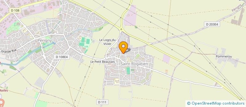 localisation de l'entreprise SCI OKDOK  SAINT-ROGATIEN