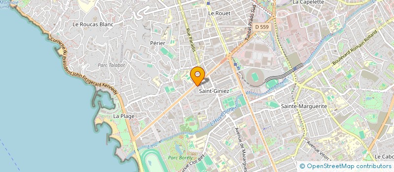 localisation de l'entreprise SCI OKEANOS à MARSEILLE
