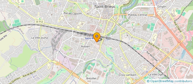 localisation de l'entreprise SCI OKHOON à SAINT-BRIEUC