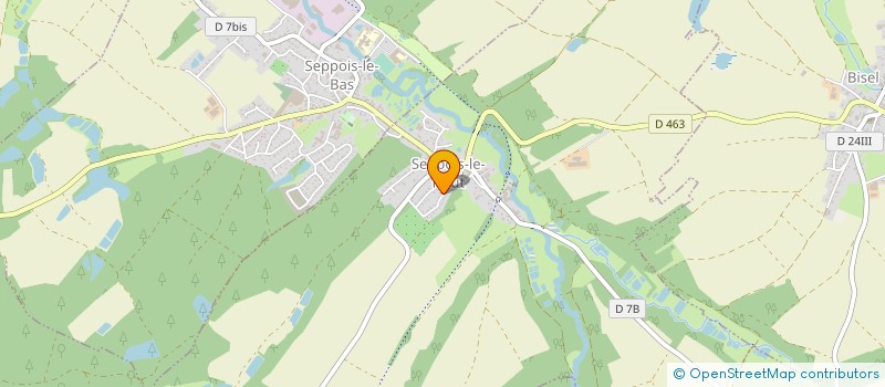 localisation de l'entreprise SCI OKI  SEPPOIS-LE-HAUT