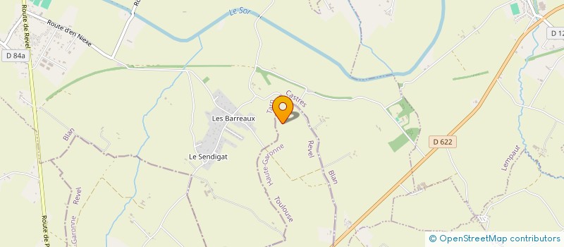 localisation de l'entreprise SCI OKL à PUYLAURENS