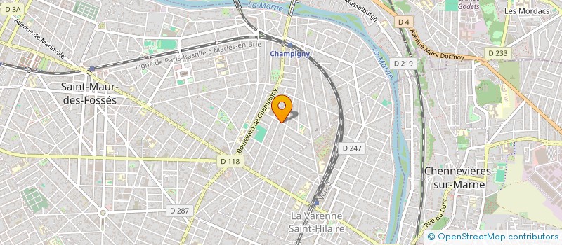 localisation de l'entreprise SCI OKLM à SAINT-MAUR-DES-FOSSES