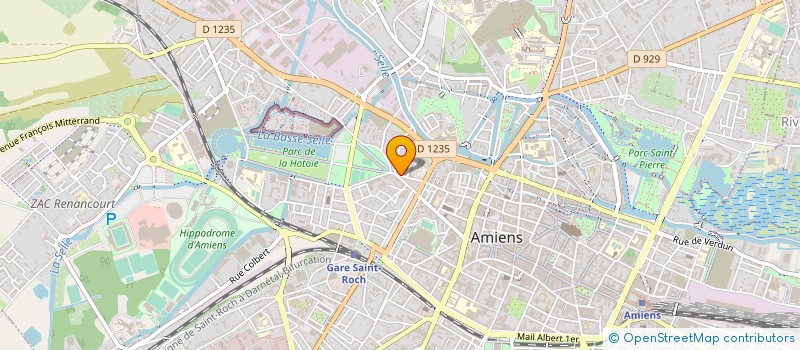 localisation de l'entreprise SCI OKO à AMIENS