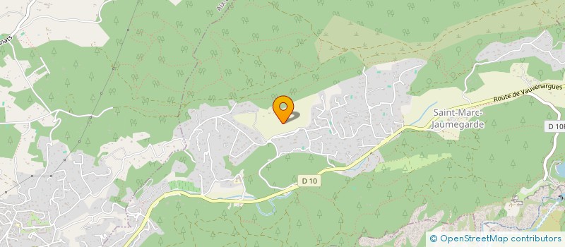 localisation de l'entreprise SCI OKSIMMO  SAINT-MARC-JAUMEGARDE