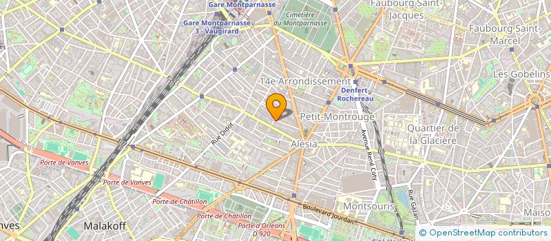 localisation de l'entreprise SCI OKUZU  PARIS