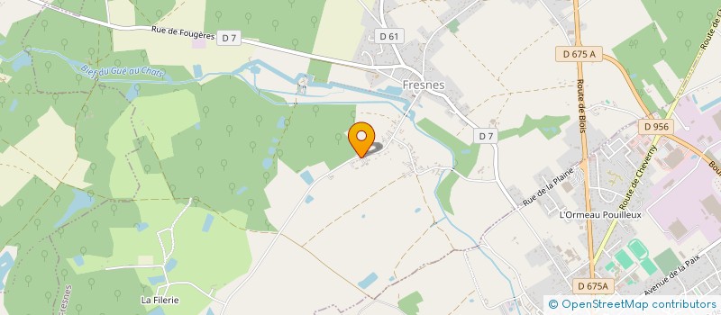 localisation de l'entreprise SCI OKY  FRESNES