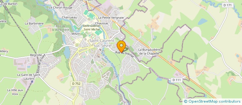 localisation de l'entreprise SCI OL à SAINT-LAURENT-SUR-SEVRE