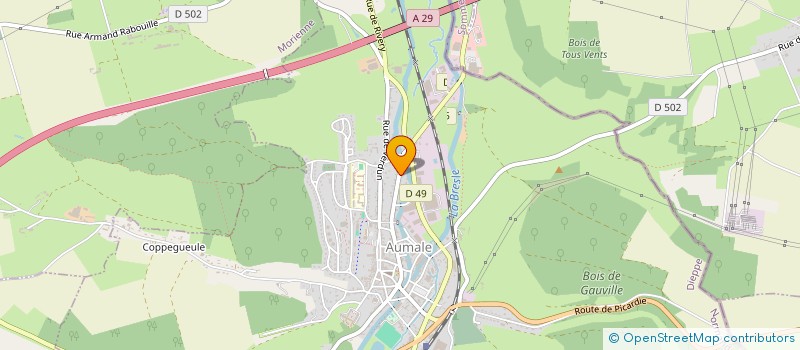 localisation de l'entreprise SCI OLA  AUMALE