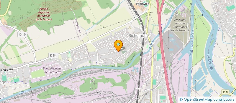 localisation de l'entreprise SCI OLA  RICHEMONT