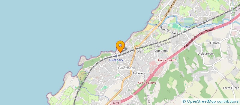 localisation de l'entreprise SCI OLAGUA  GUETHARY