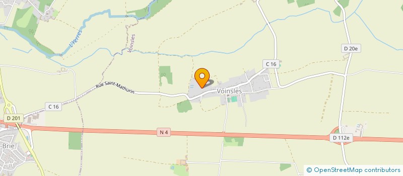 localisation de l'entreprise SCI OLAK  VOINSLES