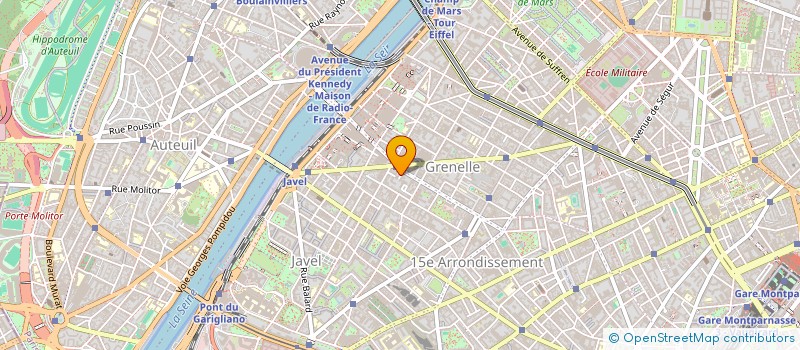 localisation de l'entreprise SCI OLAM  PARIS