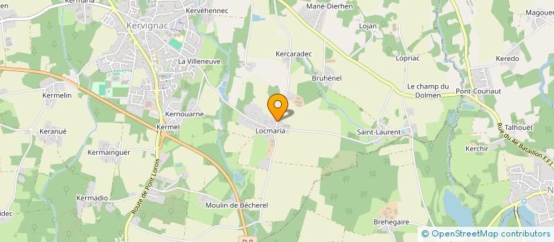 localisation de l'entreprise SCI OLB à KERVIGNAC