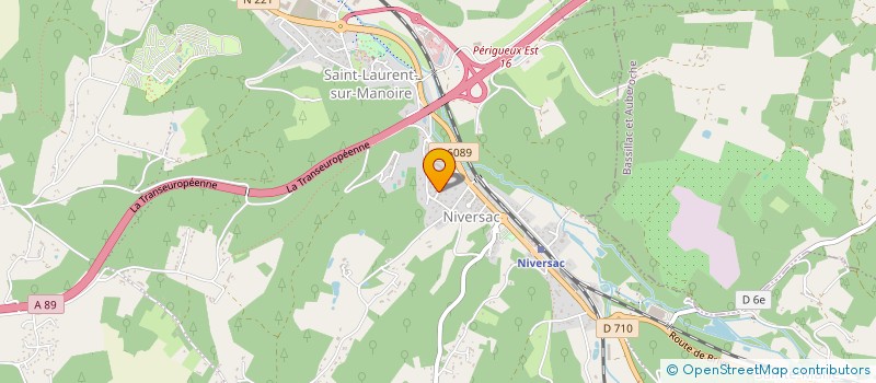 localisation de l'entreprise SCI OLBA  BOULAZAC ISLE MANOIRE