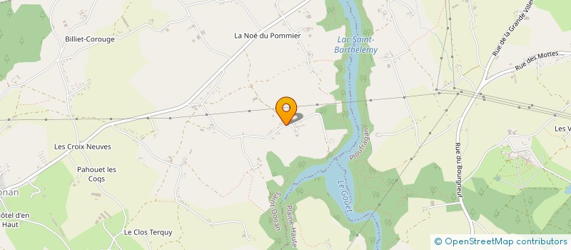 localisation de l'entreprise SCI OLBERZH  SAINT-DONAN