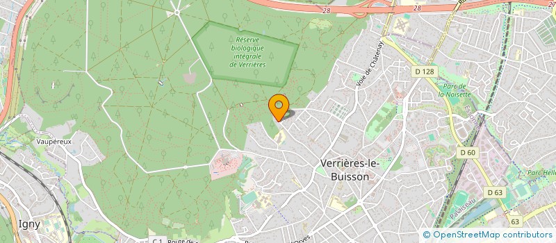 localisation de l'entreprise SCI OLCANI à VERRIERES-LE-BUISSON