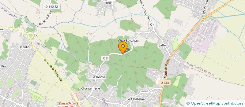 localisation de l'entreprise SCI OLDILOGE  SAINT-SULPICE-DE-ROYAN