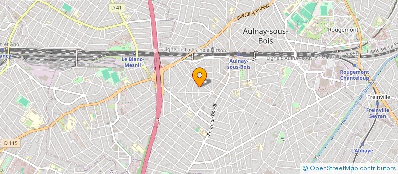 localisation de l'entreprise SCI OLEA à AULNAY-SOUS-BOIS