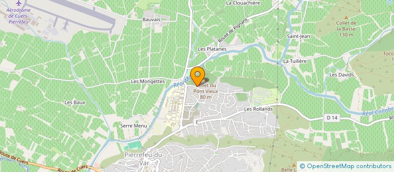 localisation de l'entreprise SCI OLEA BREIZH  PIERREFEU-DU-VAR