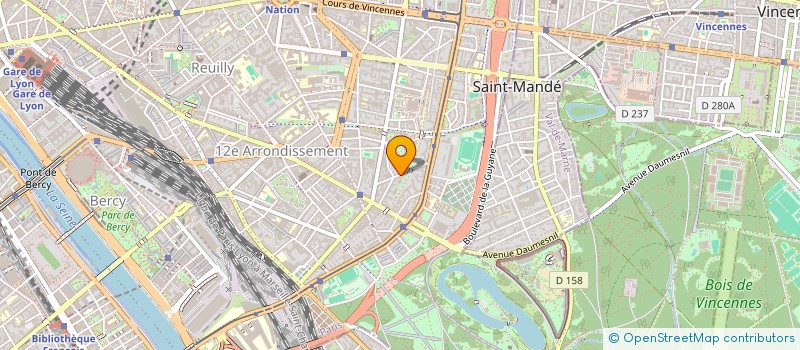 localisation de l'entreprise SCI OLEAM à MONTREUIL