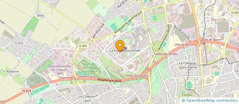 localisation de l'entreprise SCI OLEM à CAEN
