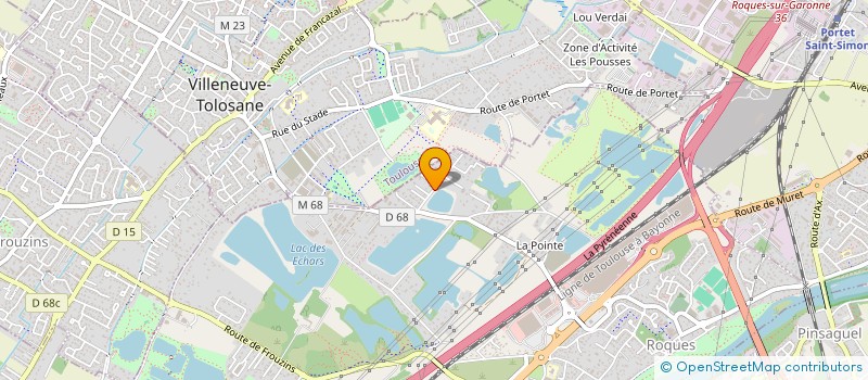 localisation de l'entreprise SCI OLEN  ROQUES