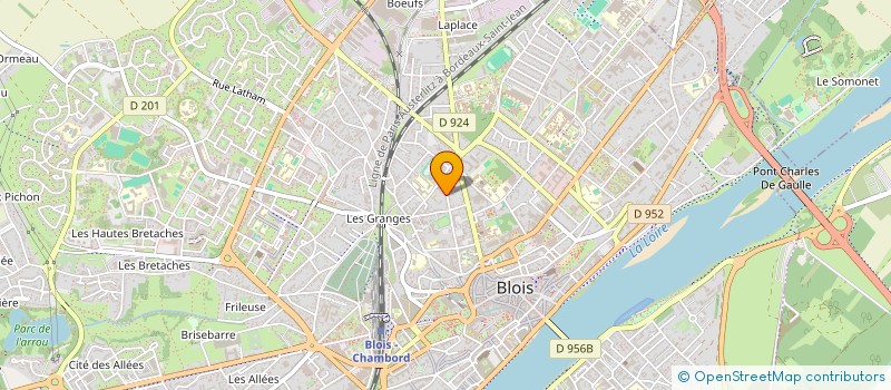 localisation de l'entreprise SCI OLERON  BLOIS