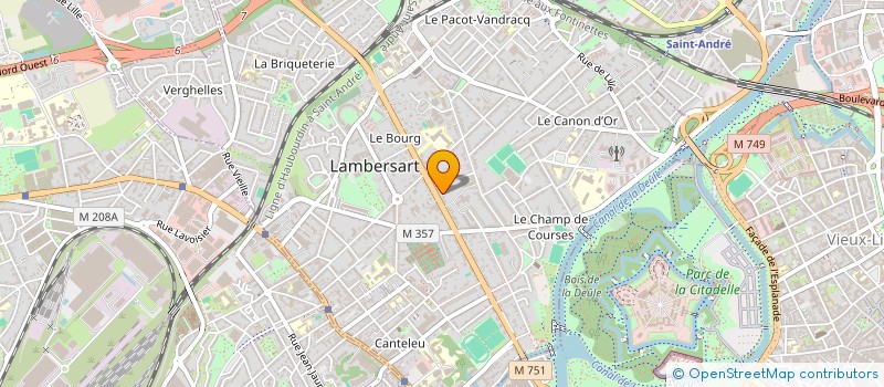 localisation de l'entreprise SCI OLGA à LAMBERSART