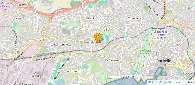 localisation de l'entreprise SCI OLGA  LA ROCHELLE