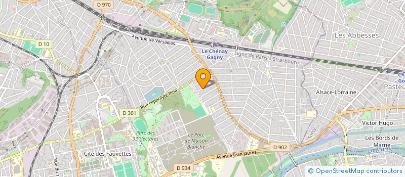 localisation de l'entreprise SCI OLHE à NEUILLY-SUR-MARNE