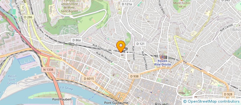 localisation de l'entreprise SCI OLHE à ROUEN