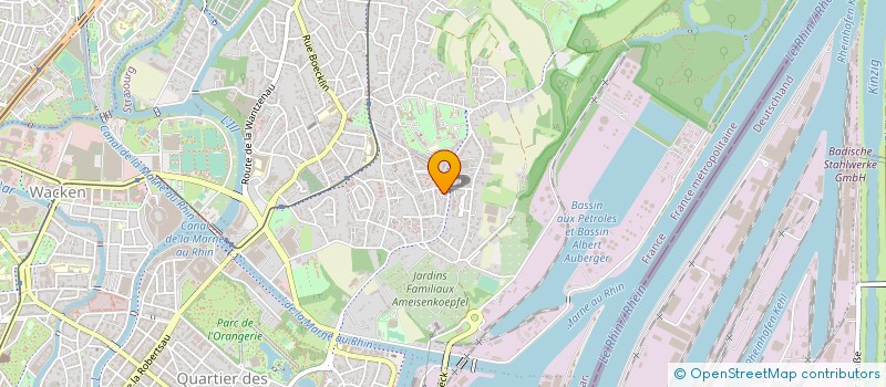 localisation de l'entreprise SCI OLIALEX MOULIN  STRASBOURG