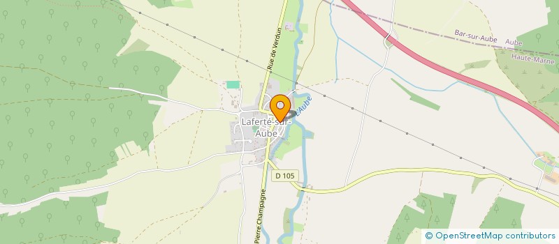 localisation de l'entreprise SCI OLIANGE 2 à LAFERTE-SUR-AUBE