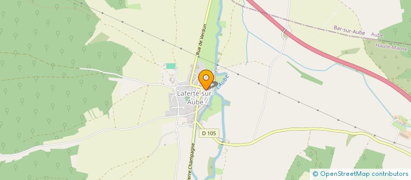 localisation de l'entreprise SCI OLIANGE à LAFERTE-SUR-AUBE