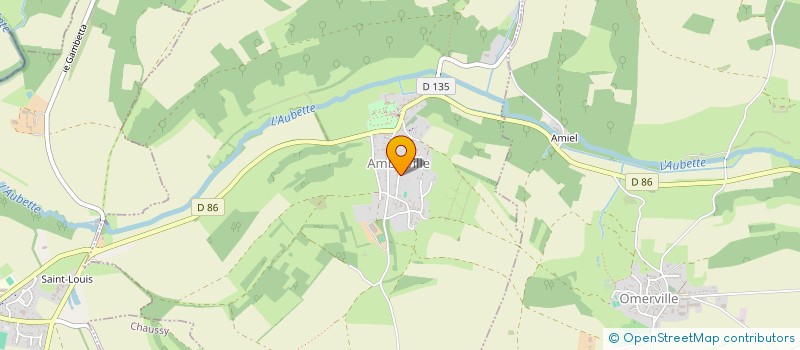 localisation de l'entreprise SCI OLIANN  AMBLEVILLE