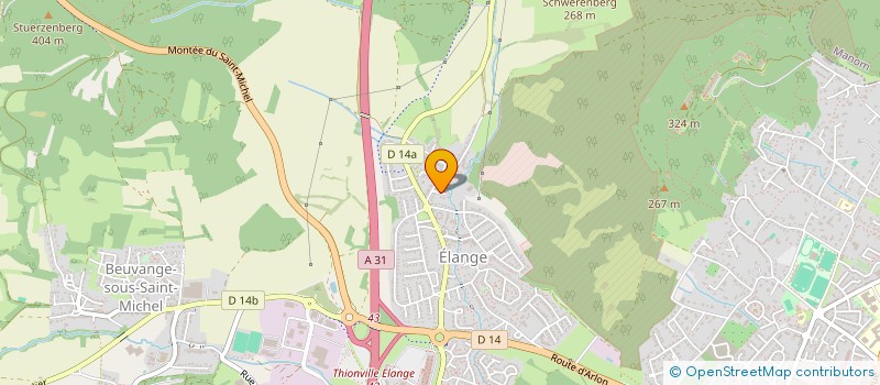 localisation de l'entreprise SCI OLICAT à THIONVILLE