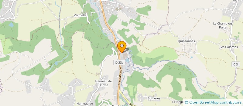 localisation de l'entreprise SCI OLICE-L'OLMO  LES EPARRES