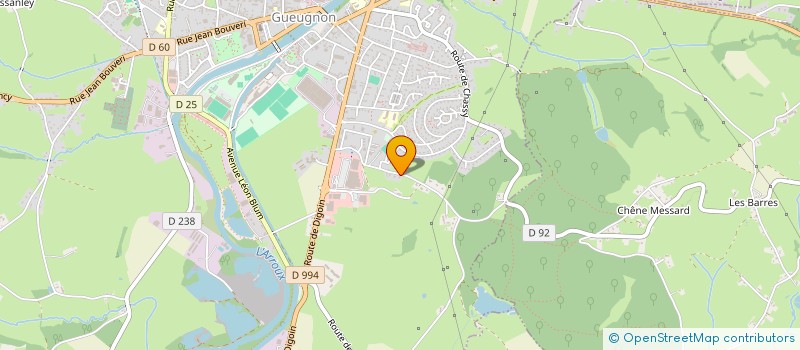 localisation de l'entreprise SCI OLICEC  SAINT-LEGER-LES-PARAY