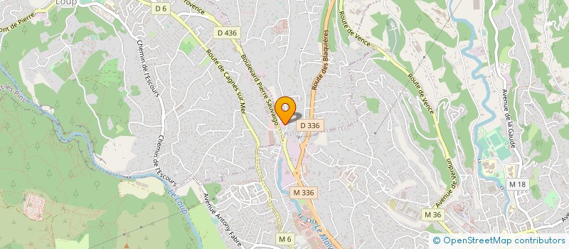 localisation de l'entreprise SCI OLICHRIS à SAINT-PAUL-DE-VENCE