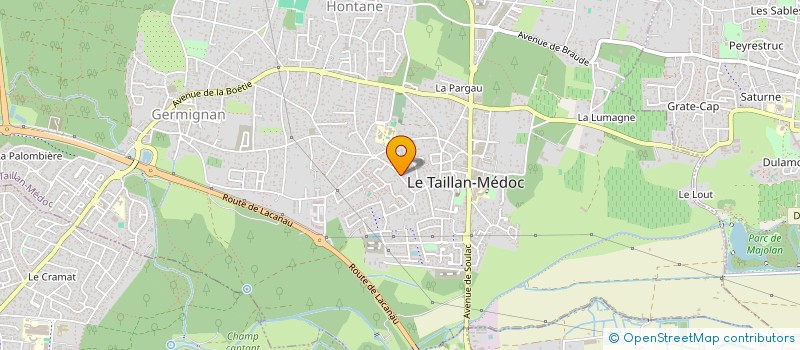 localisation de l'entreprise SCI OLIDOMO  LE TAILLAN-MEDOC