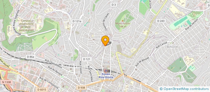 localisation de l'entreprise SCI OLIFLOR à ROUEN