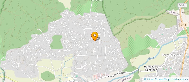 localisation de l'entreprise SCI OLIGALO  GAREOULT