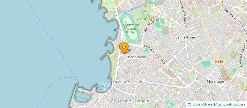 localisation de l'entreprise SCI OLIGON  MARSEILLE