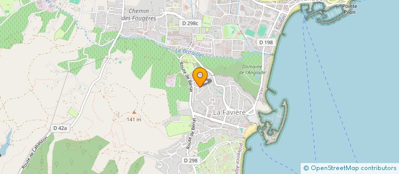 localisation de l'entreprise SCI OLIJEAN à BORMES-LES-MIMOSAS