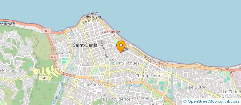 localisation de l'entreprise SCI OLIJER à SAINT-DENIS