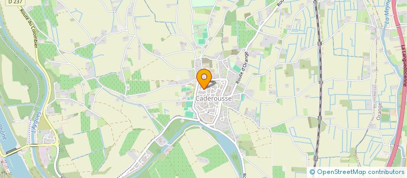 localisation de l'entreprise SCI OLIJO  ENTRAIGUES-SUR-LA-SORGUE